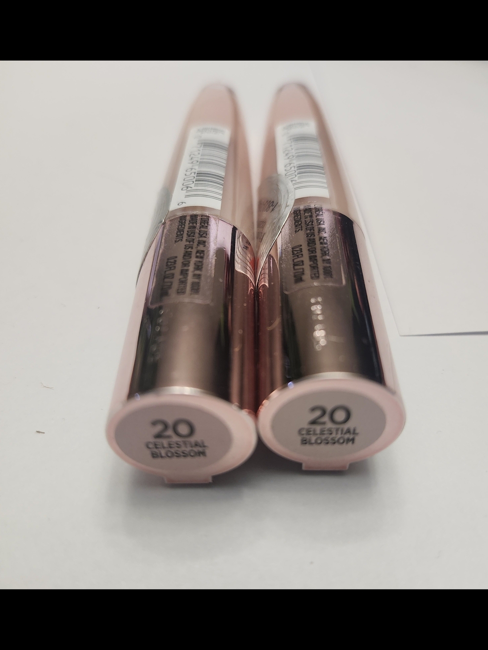 L'Oreal Paris Glow Paradise 20 Celestial Blossom Lip Gloss Duo New